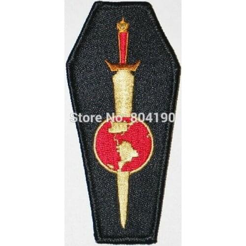 4" Classic Mirror Universe Logo TV Series Baseball Cap Iron On Sew On Patch Cosplay Comstume free embroidery