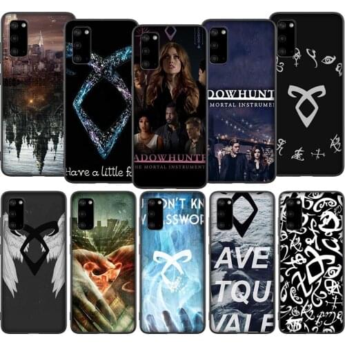 T164 Shadowhunters Case for Samsung A2 A3 A5 A6 A7 A8 A9 A10S A20S A30S A40S A50S A70S J4 J6 J7 J8 Plus Prime