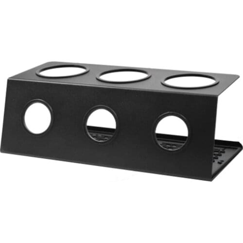 Stainless Steel Soda Bottle Holder,3-Hole Soda Bottle Drain Rack Compatible with Soda Bottles with Silicone Drain Pad