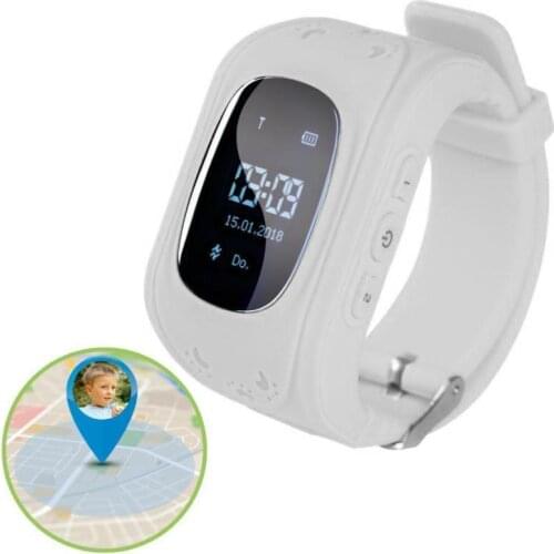 Children Kids Boys Girls Anti-Lost Smart Watch GPS Locating Tracker SOS Call Wristwatch