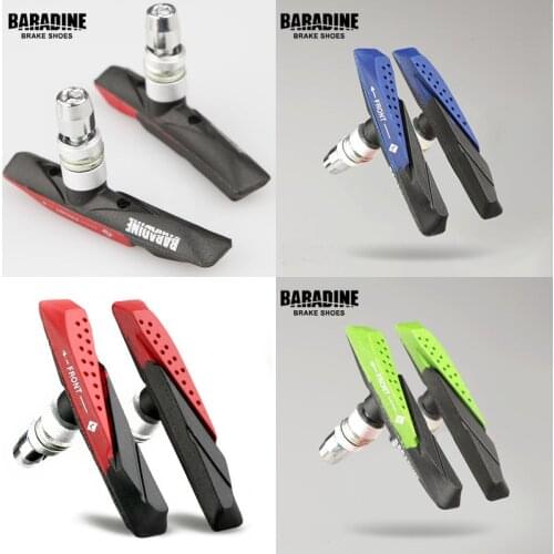 Mountain Road Bicycle Cycling Bike Braking Baradine V-Brake Pads Shoes high quality 2pcs