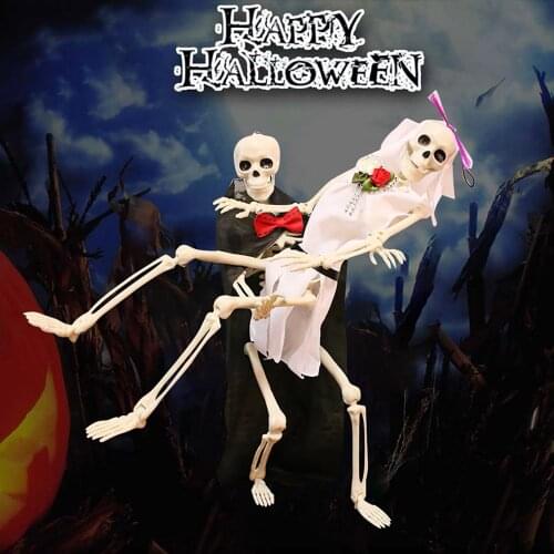 Halloween Skeleton Animal Bones Horrible Simulation Home Decoration Toys Room Decoration Ornaments Hallowmas Horror Props Party