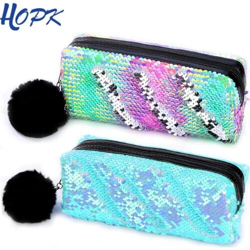 Hopk Pencil Cases With Sequins