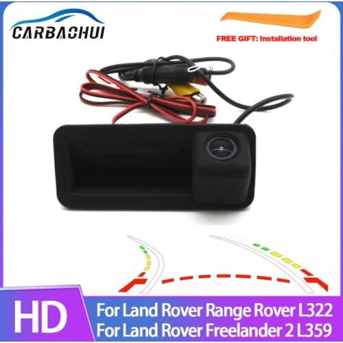 Trunk Handle Reverse Parking Car Rear View Camera For Land Rover Range Rover L322 2002~2018 Car Rear view Camera Night Vision HD