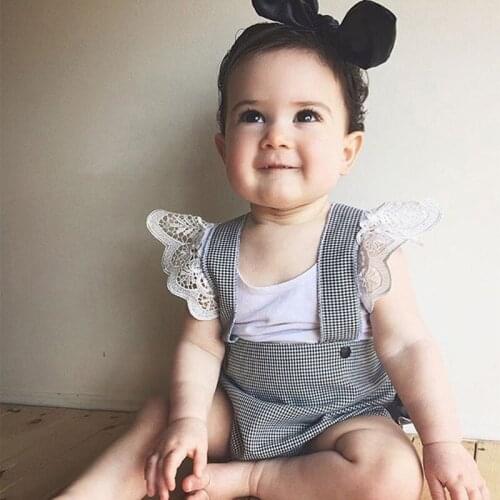 Baby Girl Lace Tee Sleeveless Tshirts Newborn Tank Tops Cotton Children T-Shirt Clothes Toddler Kids T Shirt