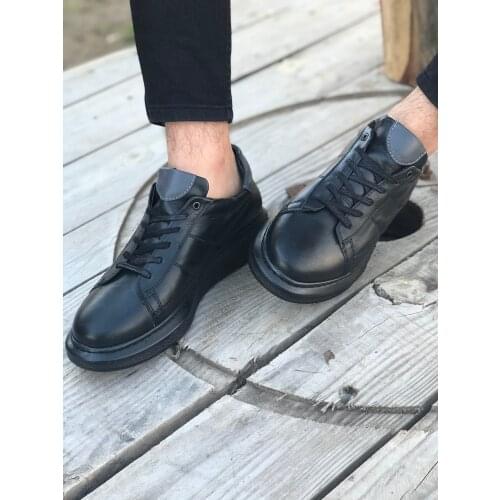 Mancastello Genuine Leather Casual Male Shoes