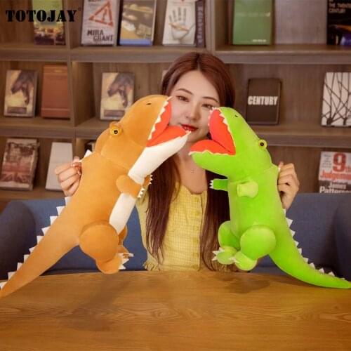 Cute Stuffed Dinosaur Toy Plush Tyrannosaurus Doll Soft Stuffed Animals Dino Plushie Soft Birthday Gifts for Kids Girls Boys