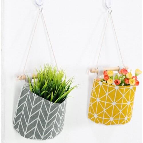 Wall Door Hanging Storage Bag Home Organizer Toys Container Decor Pockets Pouch Multifunctional D1