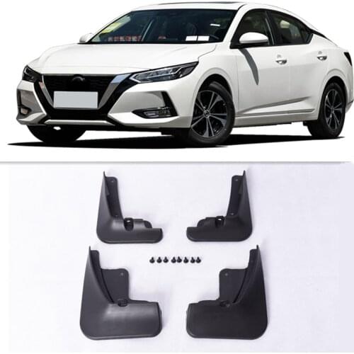Front Rear Mudflaps Mud Flaps Mudguards Splash Guards For Nissan Sentra 2020 Car modification Auto parts