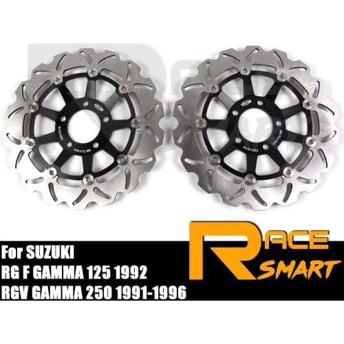 Front Brake Disks For SUZUKI RG125F GAMMA 1992-1994 Motorcycle CNC Floating Brake Discs Rotors RGV 250 GAMMA 1991-1997 1993 1995