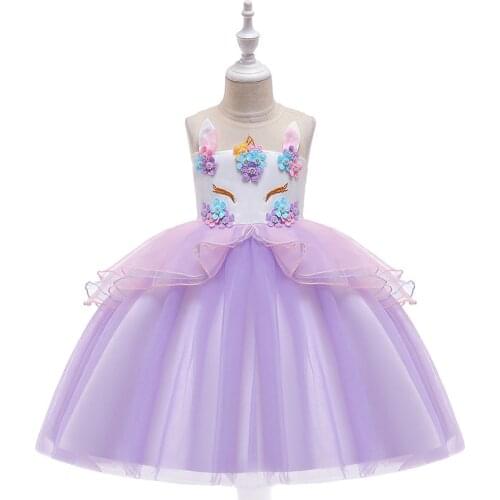 Girls Party Dress 4-12 Years Teenagers Princess Dresses For Girl Party Costume Kids Cotton Party Girls Clothes Performance Wear