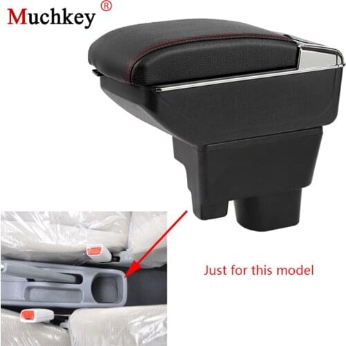 Armrest box For Geely MK 2009-2013 Central Console Arm Store content box cup holder ashtray With Rise and Down Function styling