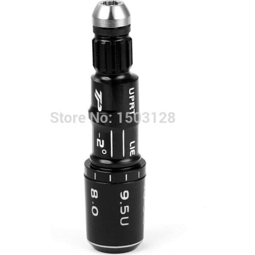 Free Shipping One Piece Brand New Black RH Tip size.335 Tip Size Golf Shaft Adapter Sleeve Replacement for R1 Driver
