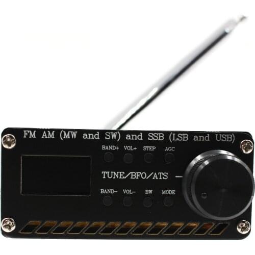 Emergency Hand Crank Weather Radio SI4732 All Band Radio Receiver FM AM (MW SW) SSB (LSB USB) Commercial Ham Radio