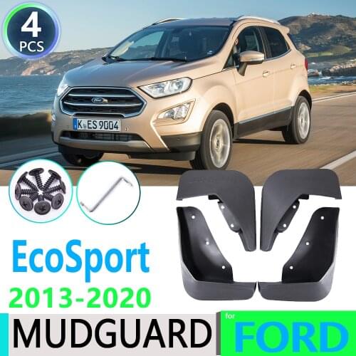 For Ford Ecosport 2 MK2 2013~2020 2014 2015 2016 2017 2018 Fender Mudguard Mud Flaps Guard Splash Flap Car Accessories