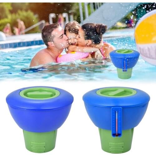8in Pool Floating Dosing Dispenser Spa Automatic Dosing Device Tool Garden Swimming Pool Floating Chemical Chlorine Dispenser