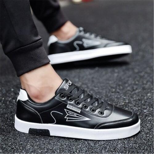 KipeRann 2018 autumn new mens casual flat shoes with comfortable sapatos masculinos mens white running shoes