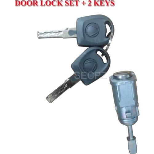 NEW DOOR LOCK SERIES FOR VW MK4 GOLF BORA FOX COMPLETE DOOR LOCK SET + 2 KEYS FRONT RIGHT SIDE NEW
