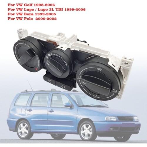 New Manual Heater & A/C Air Conditioning Climate Controls Module for VW Golf Mk4 Bora Jetta Polo Lupo / Lupo 3L TDI 1J0820045F