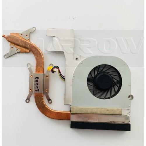 Original For asus laptop heatsink cooling fan cpu cooler F83S F80S F81S F83T F82S X88S X85S CPU heatsink Fan+brass radiator