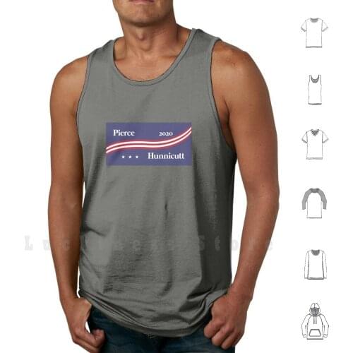 Pierce Hunnicutt For President tank tops vest sleeveless Mash M A S H 4077 Military Vintage Retro Funny 2020