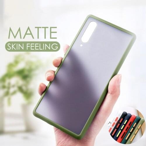 Shockproof Armor Cases For Xiaomi Note 10 Pro Soft Frame Hard PC Cover For Redmi 7A 8A K20 Note 6 7 8T 9S Transparent Phone Case