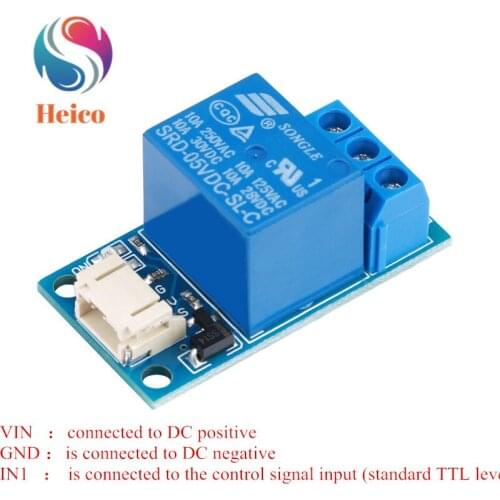 5V Relay Module Single Channel Low Level Songle Omron 5V 12V 24V With Optocoupler Appliance Control Module for Arduino DIY Kit