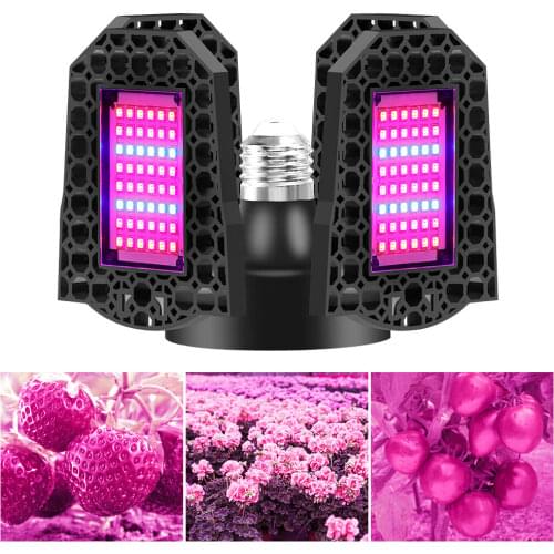 100W/120W/150W Foldable LED Plant Light Greenhouse Red and Blue Flower Growth E27 Plant Growth Lighting Phyto Lamp