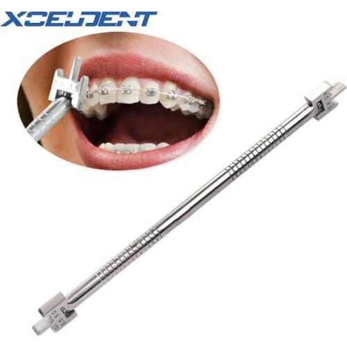 1Pcs Fully Adjustable Dental Orthodontic Bracket Positioning Height Wick Gauge Instrument Tool High Quality