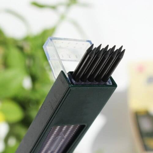 10pc/box 2.0mm Automatic Pencil Lead Core 2B/HB Mechanical Pencil Replacement Refill Art Drawing Design Painting Sketch Supplies