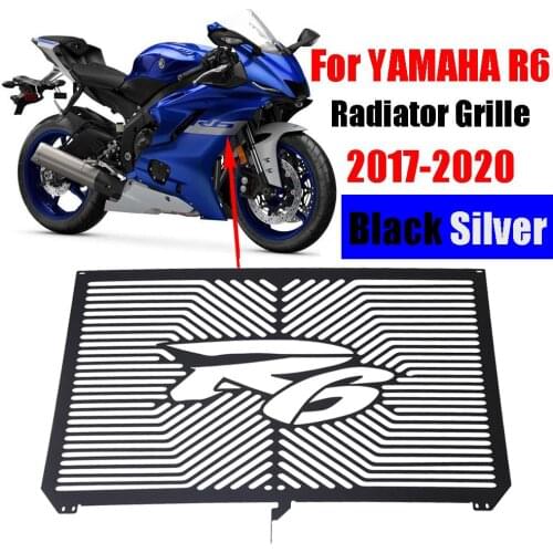 For Yamaha YZF R6 2017-2019 2020 2021 Motorcycle Accessories Radiator Grille Guard Grill Protection Cover Protector Cooler Cover