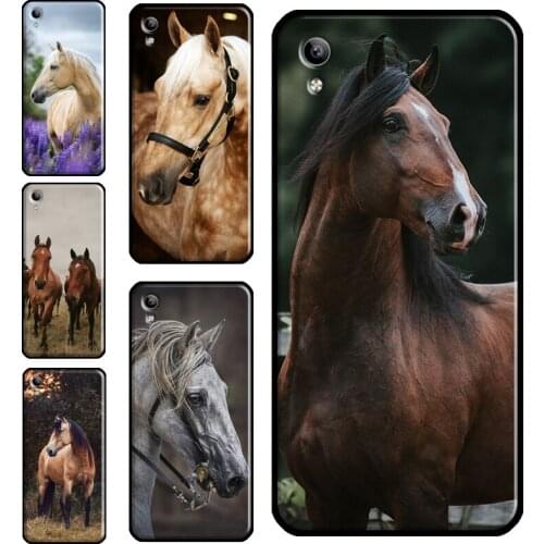 Horse Animal Case For Vivo V17 Neo S1 Y1S Y12 Y17 Y20 Y30 Y50 Y70 Y91C V11i Y11 2019 V20 SE Back Cover