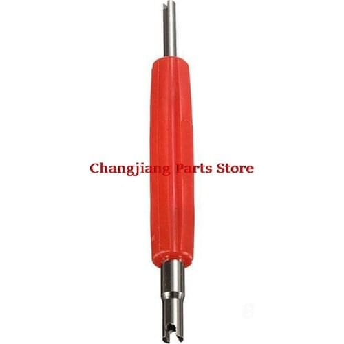 Dual End Car Tire Valve Stem Core Install / remover Tools Auto Truck Bike Tire Tyre Valve Core Wrench Spanner Repair Tool