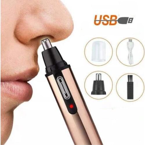 Electric Nose Hair Trimmer Ear Nose Neck Eyebrow Trimmer Nose Hair Cut Clipper Beauty Tool Trimmer for Men Hair Removal Machine