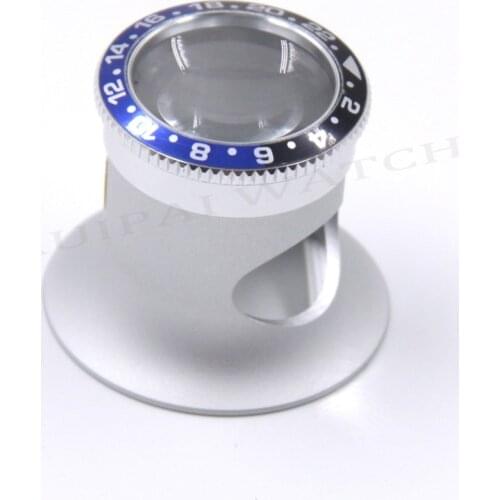 Premium Quality 3X/5X/10X/20X Watch Collectors Eye Loupe RLX GMT Blue/Black Series