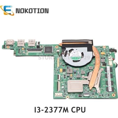 NOKOTION NBM1011005 NB.M1011.005 For Acer aspire s3-391 laptop motherboard I3-2377M CPU DDR3 Full test