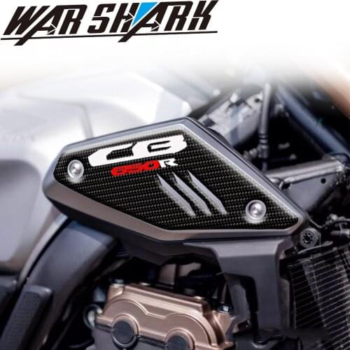 New For Honda CB650R CB 650R 2019 2020 Body Side Cover Stickers Reflective Carbon Fiber Pattern Protective Sticker Decals
