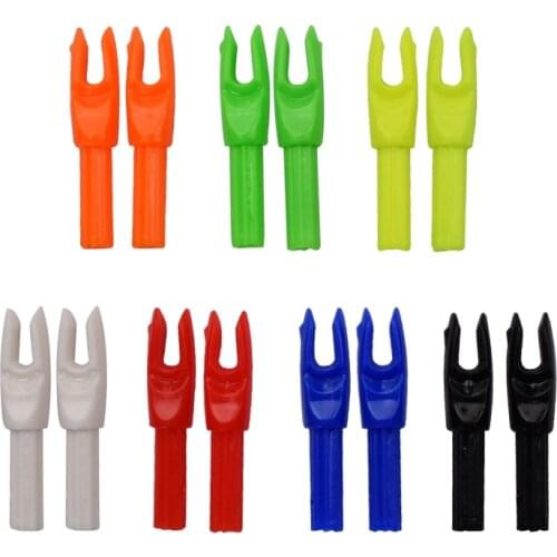30Pcs Arrow Nock Plastic Knocks for ID4.2mm Carbon Fiberglass Shaft Youth Archery Bow Free Shipping