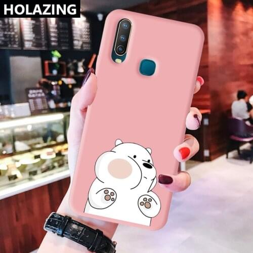 Soft Ultra Thin Matte Case For Vivo Y19 Y17 Y15 2020 Y12 Y95 Y91 U3X U3 Phone Cases Cover Fundas