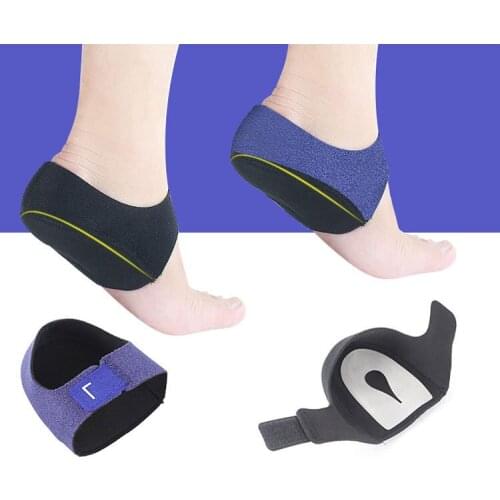 Unisex Gel Heel Pad Thickening Warm and Shock Absorption Alleviates Pain Foots Pain Achilles Tendonitis Insole Posture Corrector