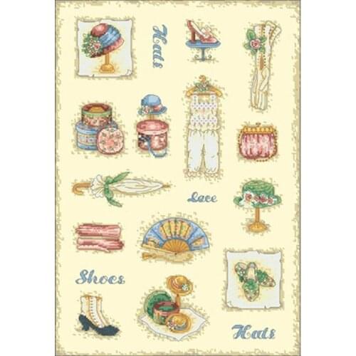 Cloakroom patterns Counted Cross Stitch 11CT 14CT DIY Chinese Cross Stitch Kits Embroidery Needlework Sets