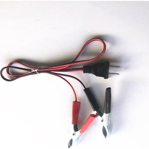 V model battery Charger Cables Cord Wires DC 12V Generator Charging Cable For ET950 1KW 2KW gasoline generator 8A wires