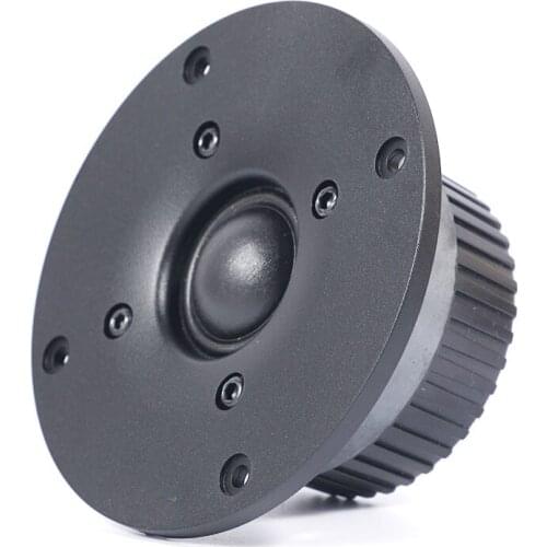 1pcs 4" inch 4ohm 20W Silk Film Tweeter Audio Treble Speaker Loudspeaker Horn