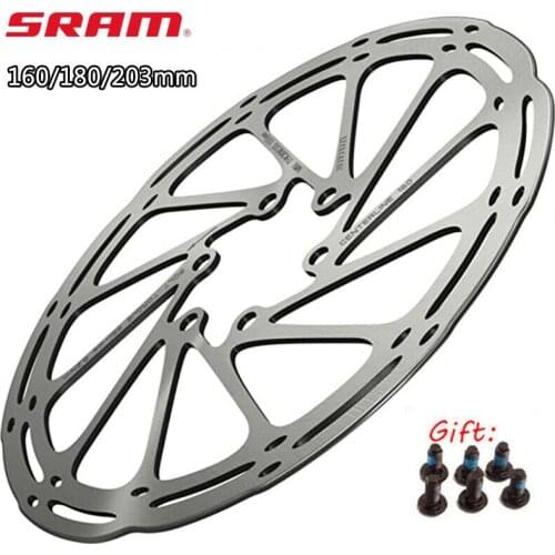 1pc 2pc Centerline Bicycle Disc Brake Rotor Road Mountain Bike Hydraulic Brake Disc Rotors 160/180/203mm MTB Brakes Part