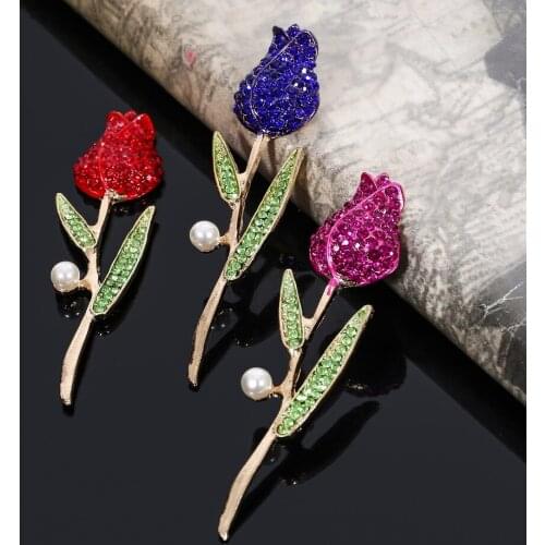 2018New 30Pcs Bouquet of Roses Flower Rhinestone Button for DIY Hair Accessories or DIY clothes and phone case decoration BD46