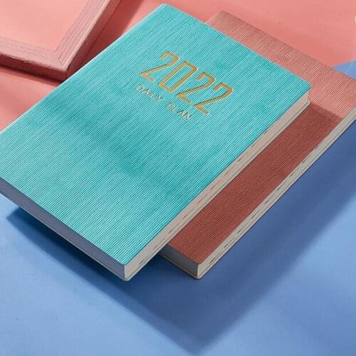 2022 Time Management Schedule Book Notepads Creative Planner Reminder Timetable Desk Dates Schedule Diary NoteBook Supplies