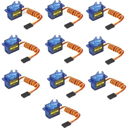 5pcs / 10pcs SG90 SG 90 9G Mini Micro Servo for RC 250 450 Helicopter Airplane Car ship Boat Robot