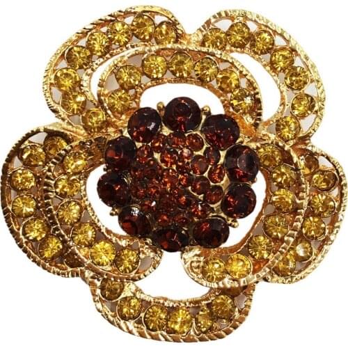 Aczuv Gold Brooches For Clothes