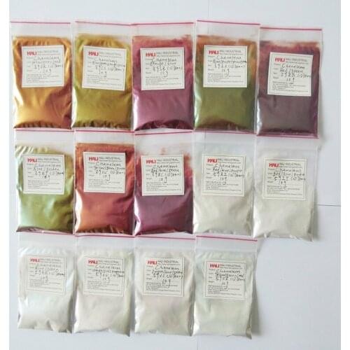 Car paint chameleon pigment,auto pigment,color shift pigment,high quality,1lot=14colors,10gram per color,free shipping