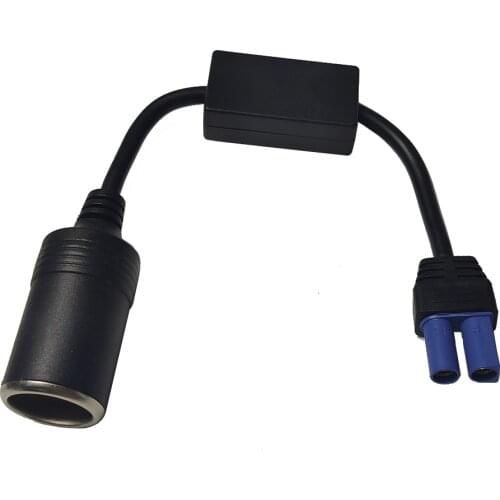 JKM cigarette lighter female to EC5 female for emergency start power boost protector 5V to 12V
